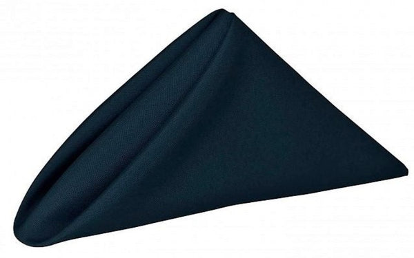 Polyester Navy Blue Napkins 10 Pack
