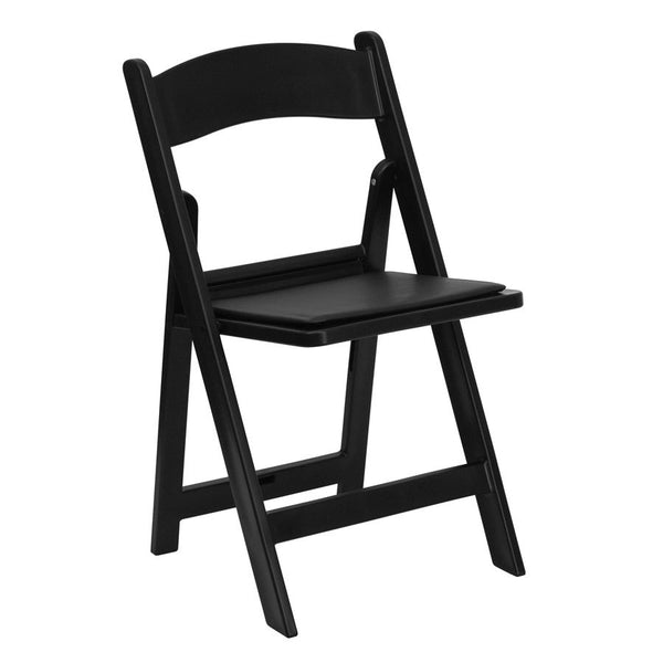 50 Pack Black Resin Chair