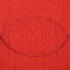 Infinity Red Round Damask Linen (Multiple Sizes)