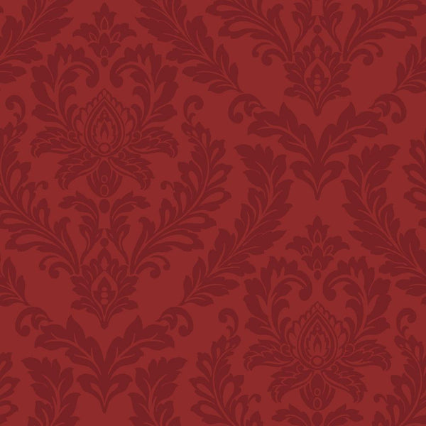 Red Round Damask Linen (Multiple Sizes)