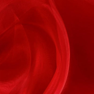 Red Square Organza Linen (Multiple Sizes)