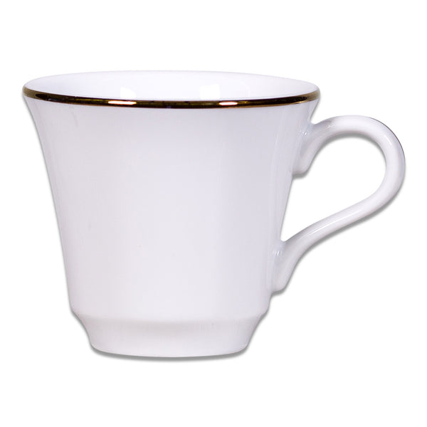 Gently Used Gold Rimmed Tea Cup (Case of 4)
