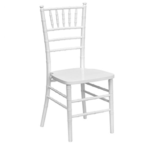 Gently Used 4 Pack White Chiavari Chair